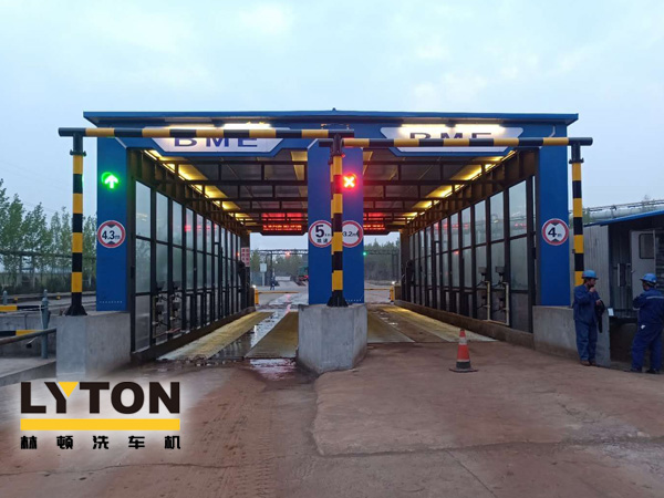 節(jié)能降耗、降本增效!定制款林頓工程類洗車機!鋼鐵廠、碼頭、工地專用!